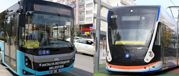 Antalya'da otobüslerde yüz yüze gelinmeyecek ve çapraz oturulacak